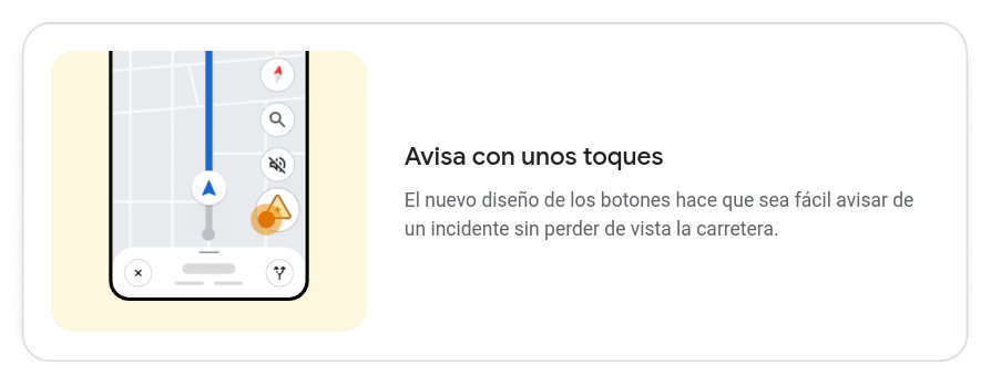 google maps avisos incidencias carretera