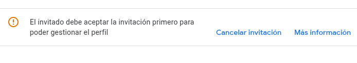 invitar a usuario a gestionar perfil de negocio de gbp