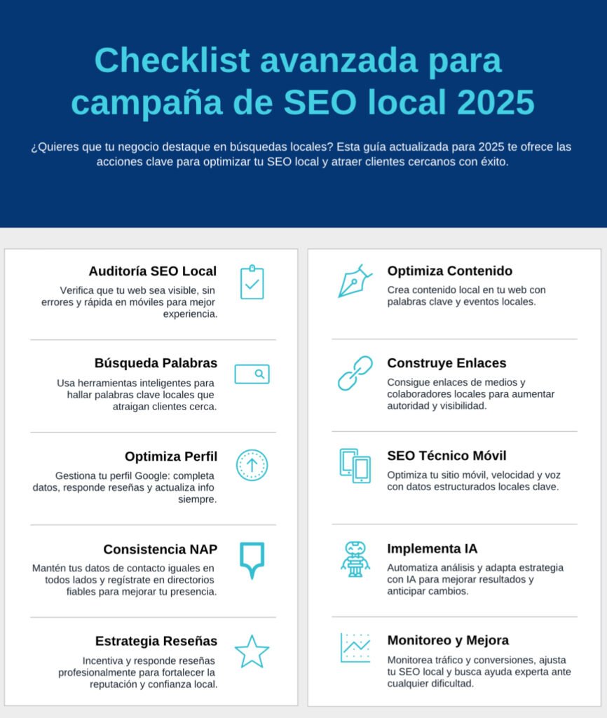 check list seo local